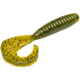 Strike King Rage Tail Grub Fishing Lure Soft Plastic Curly Tail Grub Watermelon Seed w/ Red Flake 4in 10-Pack