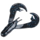 Strike King Rage Chunk Fishing Lure Soft Plastic Trailer Black and Blue 2 1/2in 7-Pack