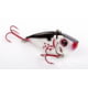 Strike King Red Eyed Shad Fishing Lure Lipless Crankbait Bleeding Chrome Black Back 1/2oz