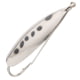 Strike King Saltwater Weedless Spoon Silver Bunker 3in