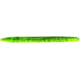 Strike King Shim-E-Stick Fishing Lure Soft Plastic Stickbait Watermelon Seed w/ Chartreuse Laminate 5in 7-Pack