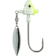 Strike King Tour Grade Spin Head Fishing Lure Underspin Jig Head Chartreuse White 3/4oz