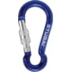 Stubai Screw Gate Minikarabiner Blue