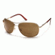 Suncloud Polarized Optics Aviator 2.0 (New) Sunglasses - Gold Frame, Brown Polarized Polycarbonate Lenses S-AVPPBRGD200