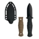 Takumitak Little Buddy Fixed Blade Knife 2.9 in Blade 3cr13 Black