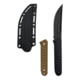 Takumitak Ninja Fixed Blade Knife 4.25 in Blade 3cr13 Black