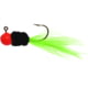 Team Crappie Slab Caller Jig 1/32 oz Orange/Black/Chartreuse Sac-A-Lait 3/Pack