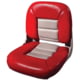 Tempress 3004.5735 Navistyle Low-Back Boat Seat /Gray Red