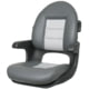 Tempress Elite Helm High Back Boat Seat Charcoal/Gray