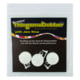 Thingamabobber White 3 Pc 3/4 Bobbers W/js 6