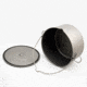 TOAKS Titanium 2000ml Pot w/Bail, Grey, POT-2000-BH