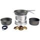 Trangia 25-7 Ultralight Hard Anodized Stove Kit with Gas Burner