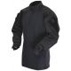 TRU-SPEC 1/4 Zip Tactical Response Combat Shirt - Men's Black MR 2548004