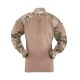 Tru-Spec 1/4 Zip Tactical Response Combat Shirt - Men's 50/50 Nylon/Cotton Rip-Stop MultiCam/Coyote 2XL Regular 2541007