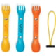 UCO Mini Spork Three Pack Classic 6" overall F-SP-M-3PK CLASSIC