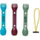 UCO Mini Spork Three Pack Terra 6" overall F-SP-M-3PK TERRA