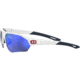 Under Armour Playmaker Sunglasses with Matte White Frame and Baseball Tuned Blue Mirror Lens, Medium, UA0001GS 6HT-W1