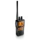 Uniden JIS8 Submersible Handheld 2-Way VHF Marine Radio Black 12 hr. Battery Life 1Watt/5Watts