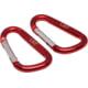 UST - Ultimate Survival Technologies 8cm Carabiner Pack of 2 Assorted Colors