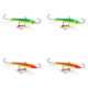 Vexan 4-Pack Crystal Reaper Jigging Lures Wt 3/16 oz Fireman/Firetiger 3/16 oz Variety #5 CR 4-PK 3/16 oz