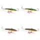 Vexan 4-Pack Crystal Reaper Jigging Lures Wt 7/8 oz Gold Carp/Chrome Tiger 7/8 oz Variety #6 CR 4-PK 7/8 oz