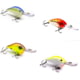 Vexan 4-Pack PHAT BOY 8 Crankbait Lures Purple/orange/yellow/White 8 ft Variety #1 PB 4-PK 8'