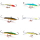 Vexan 6-Pack Crystal Reaper Jigging Lures Wt 1/2 oz Kit 1 Red/Blue/Gray/Gold/White/Green/Yellow 1/2 oz Variety #2 CR 6-PK 1/2 oz