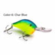 Vexan 8 in PHAT BOYs and Vern's Stoneroller Crankbait Lures Char Blue 1/2 oz