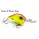 Vexan 8 in PHAT BOYs and Vern's Stoneroller Crankbait Lures Chart King 1/2 oz