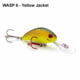 Vexan Rattlin' Wasp Trolling /Cast Crankbait No4 Yellow Jacket 1/16 oz