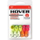 VMC Hover Jig Floating Jig Head #4 Size #2 Hook Glow Kit Assorted Glow Colors 10 Pk