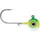 VMC Neon Moon Eye Jig Green Fire UV 1/4oz