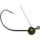 VMC Wacky Weedless Jig 1/0Sz 1/16oz Green Pumpkin 4Pc