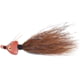 Wahoo Fishing Products Wahoo Bonefish Bucktail Jig 1/8 oz 1/0 Hook Twin Mono Weedguard Brown 1/Card