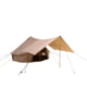 White Duck Regatta Awning Bell Tent Sandstone Beige 10ft