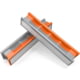 Wicked Edge Blank Handles and Glass Platens Pack for Any Stick-On Abrasive