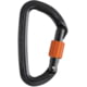 Wild Country Climbing Session Screw Gate Carabiners Black/Tangerine One Size