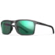 Wiley X Active 6 Axe Captivate Pol Sunglasses Gloss Crystal Grey Green Mirror Lens