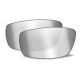 Wiley X WX Boss Replacement Parts - Silver Flash Smoke Grey Lens Only