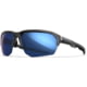 Wiley X Changeable Series Jakl Captivate Non-Pol Sunglasses Gloss Crystal Grey Frame Blue Mirror Lens
