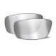 Wiley X WX Peak Replacement Parts Silver Flash Smoke Grey Lens Only
