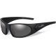 Wiley X Romer 3 Sunglasses - 2 Lens Package, 1 Matte Black Frame w/Smoke Grey,Clear Lens, 1004