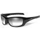 Wiley X WX Gravity Sunglasses - LA Light Adjusting Smoke Grey Lens / Gloss Black Frame, CCGRA05