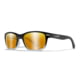 Wiley X WX HELIX Sunglasses Captivate Polarized Bronze Mirror Lens/ Gloss Black