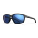 Wiley X WX Sierra Sunglasses Matte Black Frame Sierra Captivate Pol Blue Mirror Lens