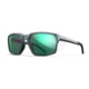 Wiley X WX Sierra Sunglasses Matte Graphite Frame Sierra Captivate Pol Green Mirror Lens