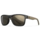 Wiley X Active 6 Ovation Matte Sunglasses Black With Tan / Captivate Non-Polar Tungsten Mirror