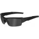 Wiley X WX Valor Black Ops Sunglasses - Smoke Grey Lens / Matte Black Frame, CHVAL01