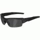 Wiley X Valor Sunglasses - Matte Black Frame - Close-up CHVAL06