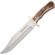 Winchester Extra Large Stag Bowie Knife 8.5in Stainless Steel Blade Stag BLK
